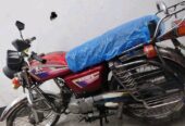 মোটরসাইকেলটি বিক্রি করা হবে।