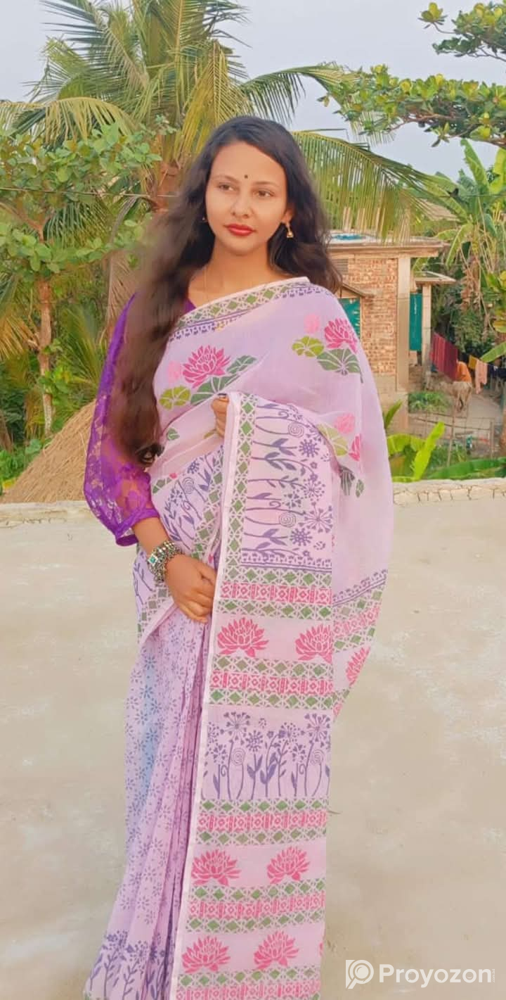 টাঙ্গাইল হাফ সিল্ক, শাড়ি বিক্রি হবে