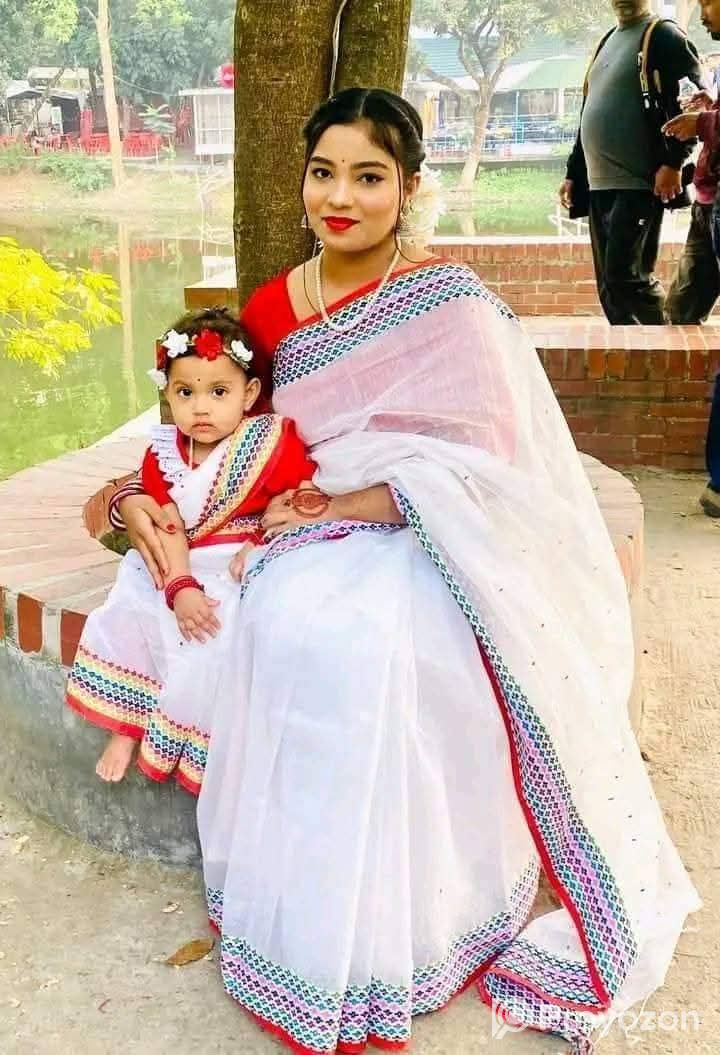 শুভ নববর্ষ ১৪৩২ রেডি শাড়ি  বিক্রি হবে