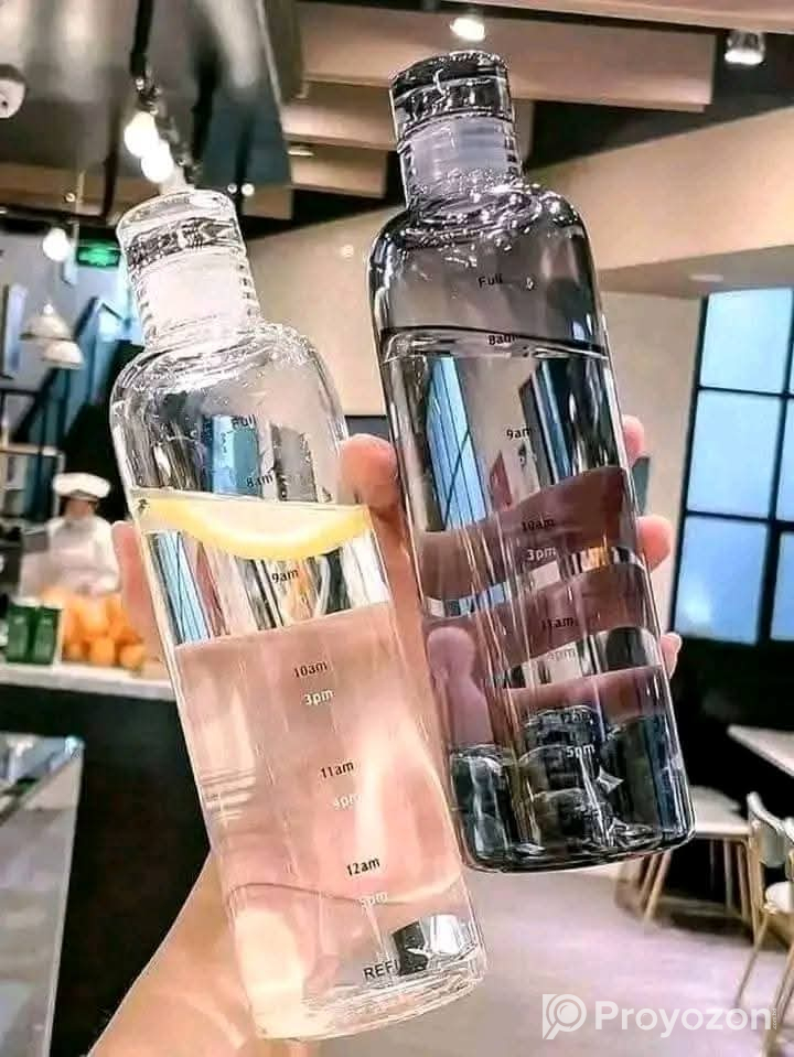 Transparent Water Bottle