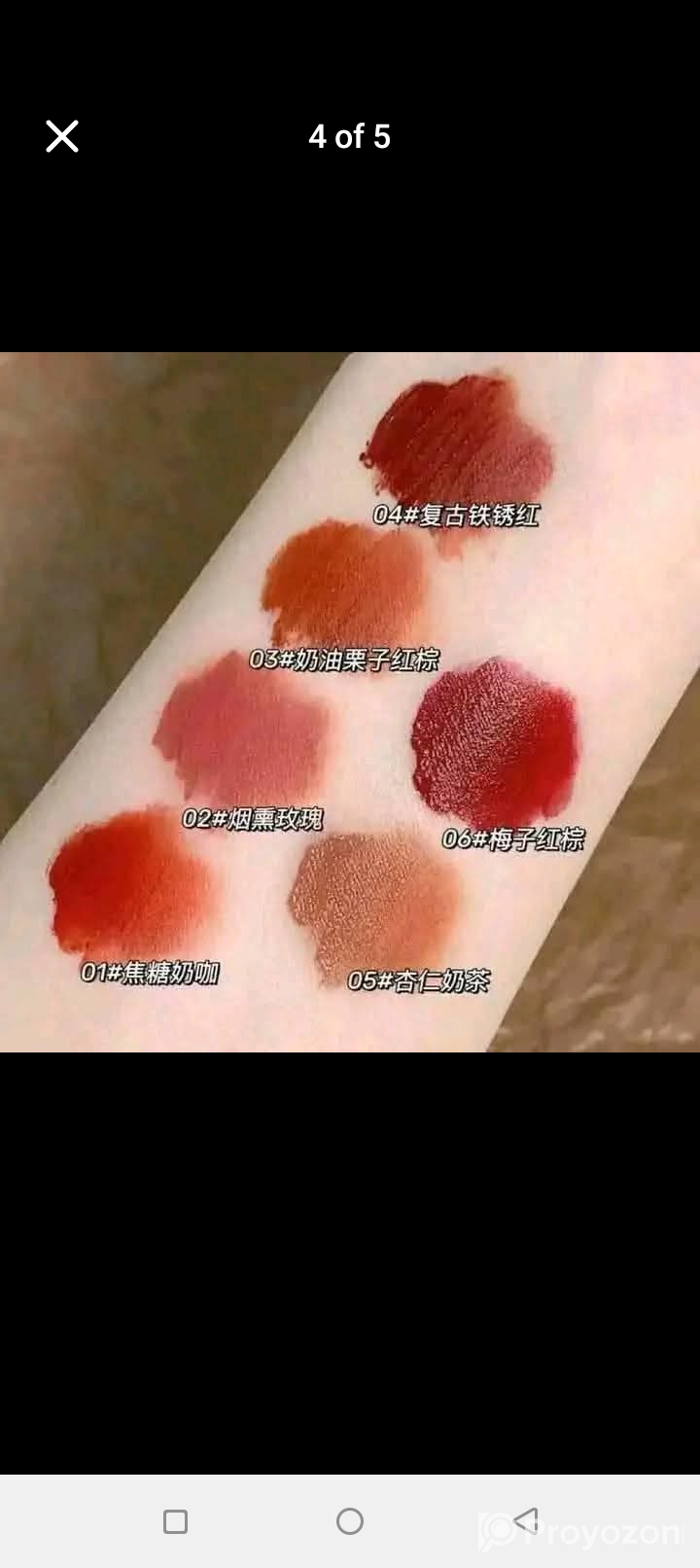 Magic casa lipstick set (6pcs) for sell