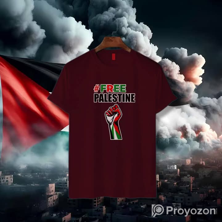 Free Palestine Cotton T-Shirt for sell