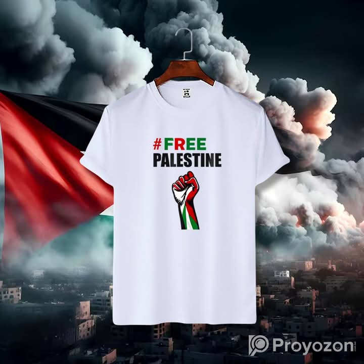 Free Palestine Cotton T-Shirt for sell