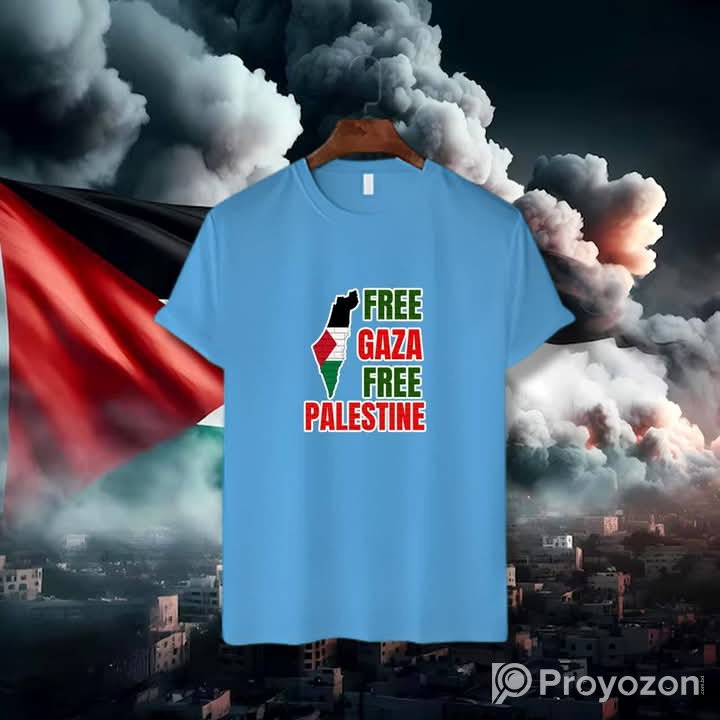 Free Palestine Cotton T-Shirt for sell