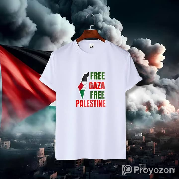 Free Palestine Cotton T-Shirt for sell