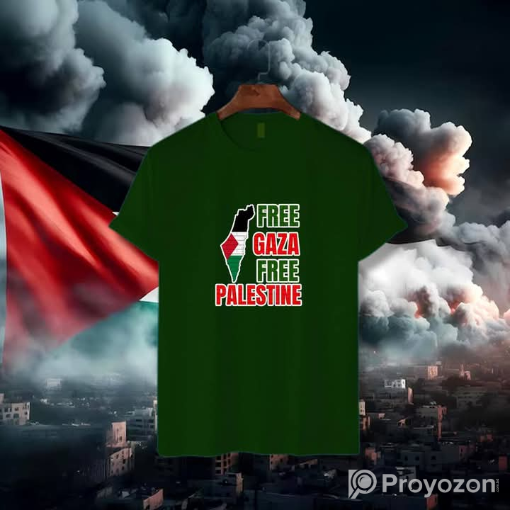 Free Palestine Cotton T-Shirt for sell
