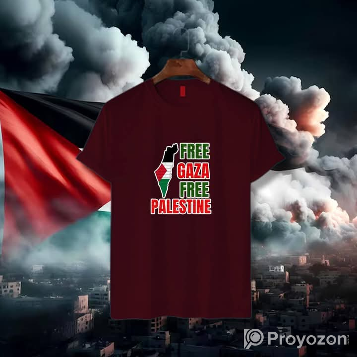 Free Palestine Cotton T-Shirt for sell