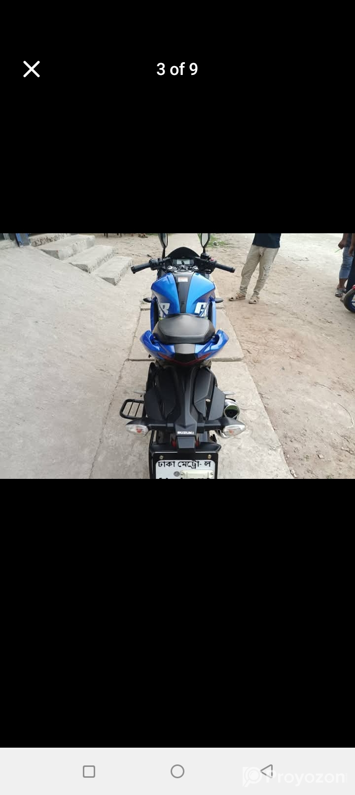 Suzuki gixxer sf fi abs /2021 Blue