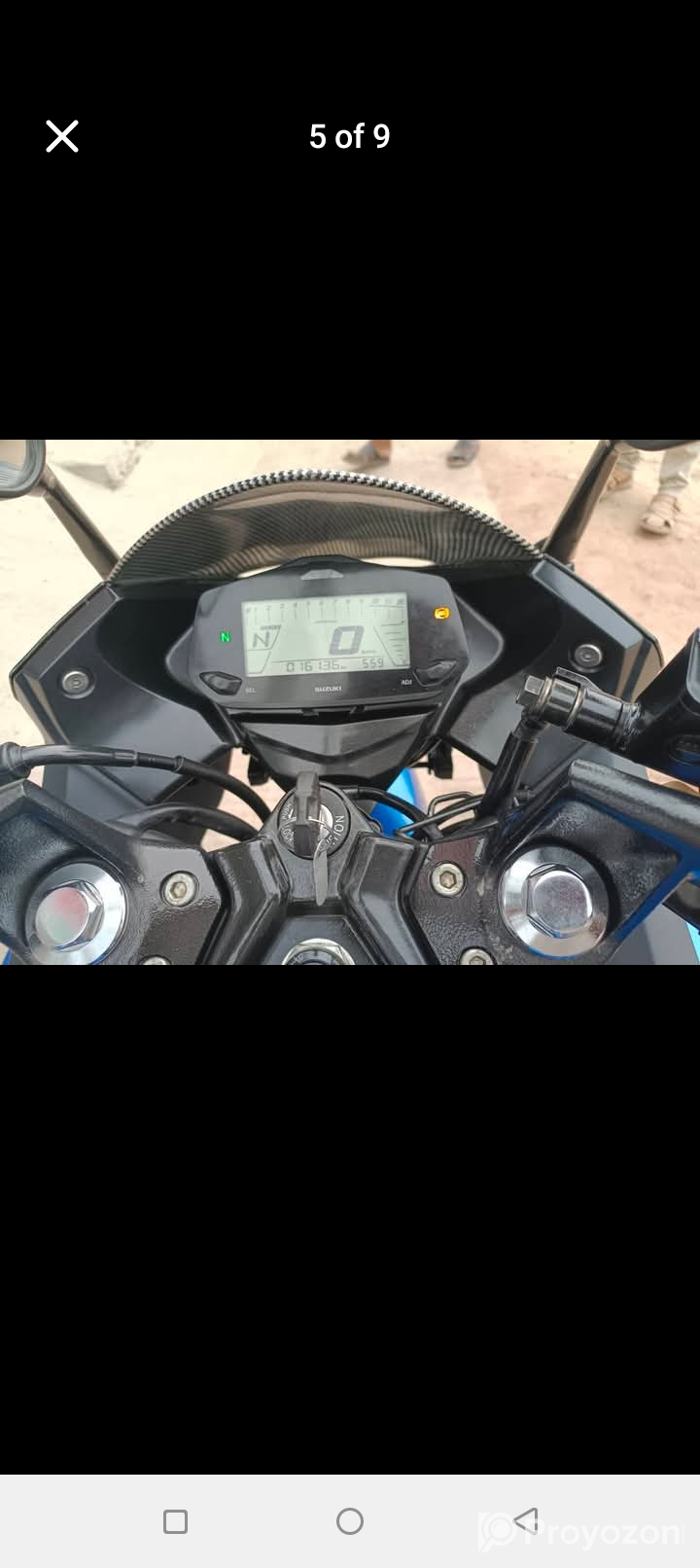 Suzuki gixxer sf fi abs /2021 Blue