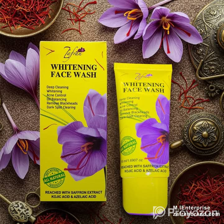Zafran Whitening Face Wash!