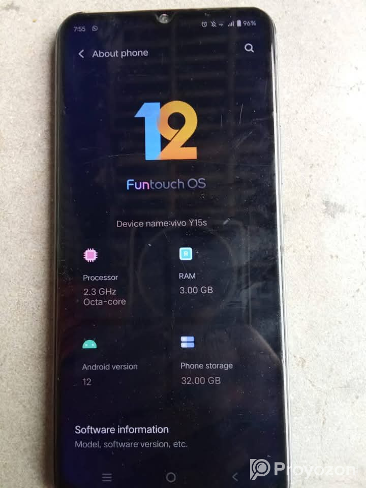 Vivo y15s 4/64GB (Used)