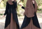 Dubai Cherry Borka with Hijab
