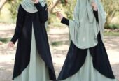Dubai Cherry Borka with Hijab