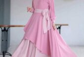 Dubai Cherry Borka with Hijab