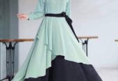 Dubai Cherry Borka with Hijab