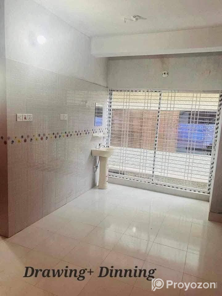 নতুন বাসা ভাড়া দেওয়া হবে। ৩ তলা বিল্ডিং