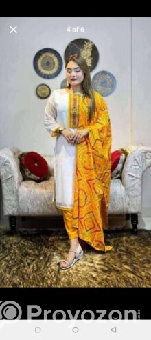 জর্জেট চুন্দ্রি ওড়না ভাইরাল থ্রি পিস কালেকশন।।