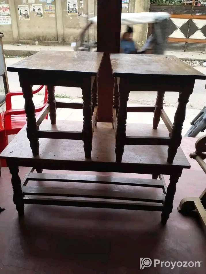 3 ta tea table sell hobe