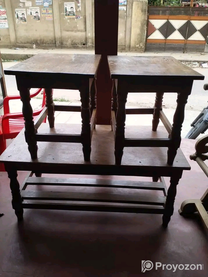 3 ta tea table sell hobe