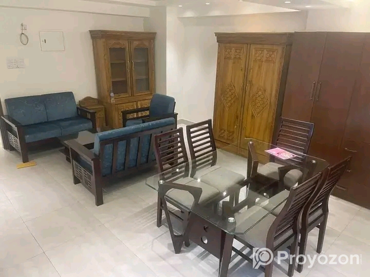 ফার্নিচারসহ* বাসা ভাড়া দেওয়া হবে ১ বেড, ড্রয়িং,