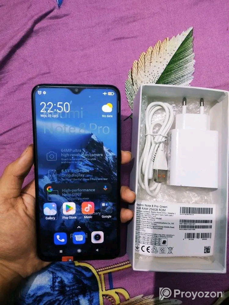 XIAOMI REDMI NOTE 8 PRO sell kora hoby