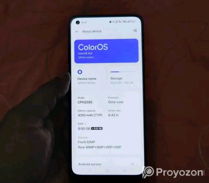 OPPO F19 Pro .For sell
