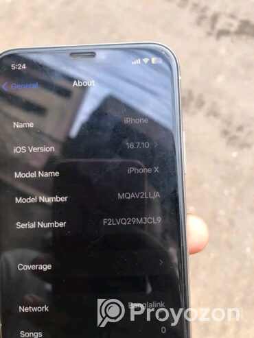 Iphone x sell kora hoby
