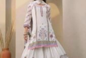 কটন ফ্যাব্রিক শারারা সেট বিক্রি করা হবে