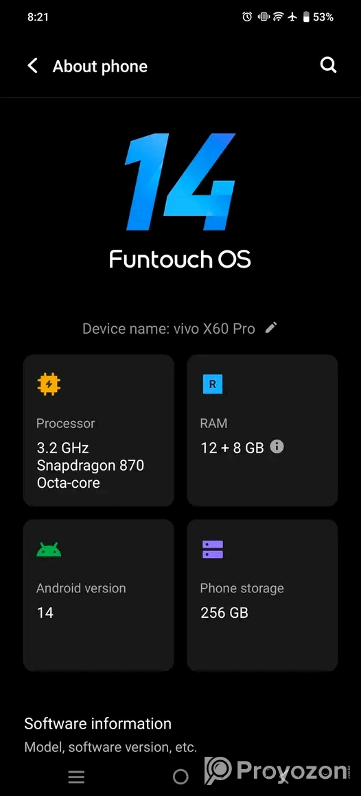 Vivo x60 pro sell kora hoby