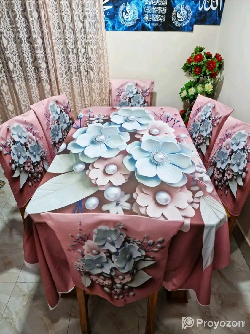 Original 3D Printed Dining Chair Table Covered for sell