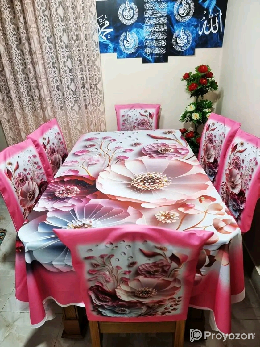 Original 3D Printed Dining Chair Table Covered for sell