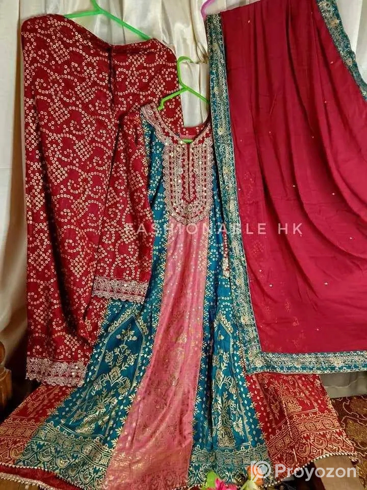 থ্রি পিস বিক্রি করা হবে
