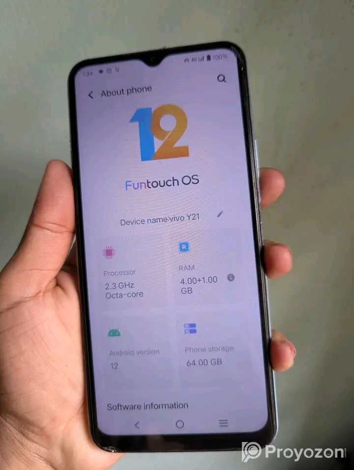 Vivo y21 4G for sell