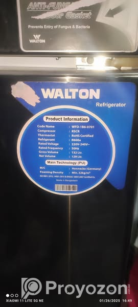 Walton Fridge 132 litter . For sell
