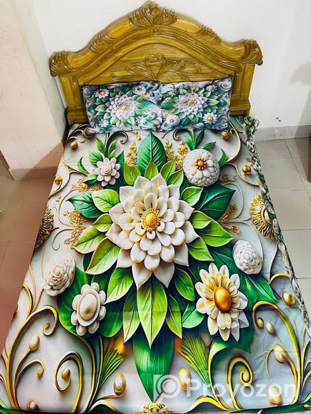 Premium 3D Bed sheet Four Piece Set: For sell
