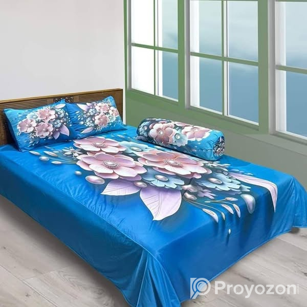 প্রিমিয়াম 3D বেডশীট চার সেট। বিক্রি করা হবে