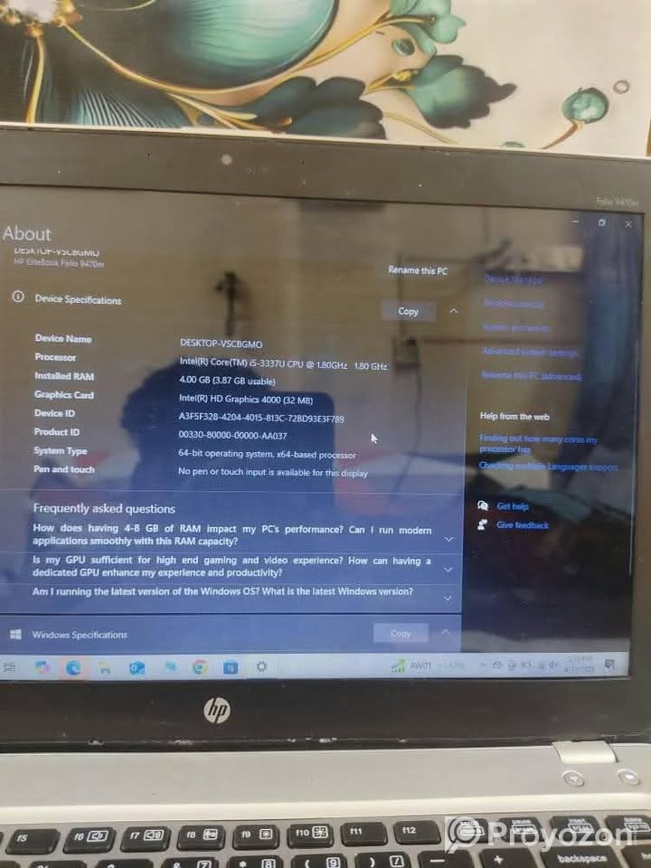 Hp elitebook folio 9570m.For sell