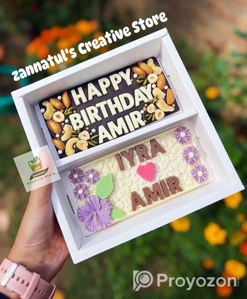 Happy Birthday customised chocolate . For sell