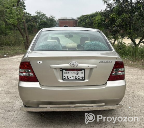Toyota X Corolla 2003 নির্ভরযোগ্য ও সাশ্রয়ী