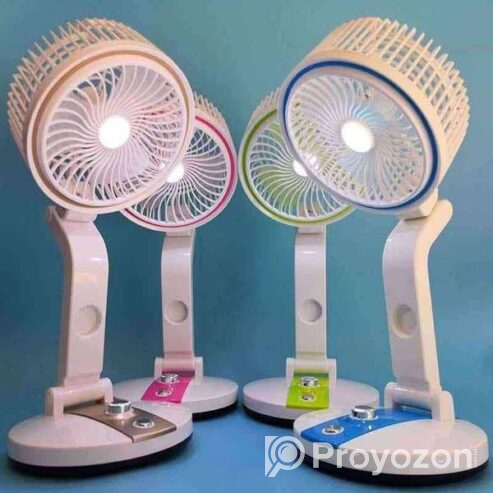 Rechargeable Folding Fan With LED Ligh . For sell