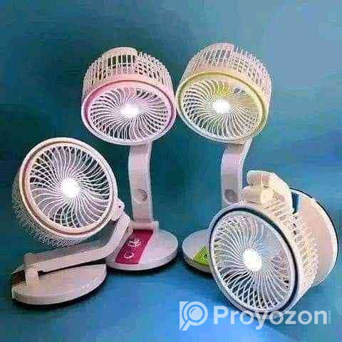 Rechargeable Folding Fan With LED Ligh . For sell