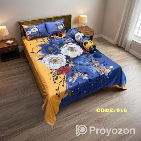প্রিমিয়াম 3D বেডশীট চার সেট। বিক্রি করা হবে