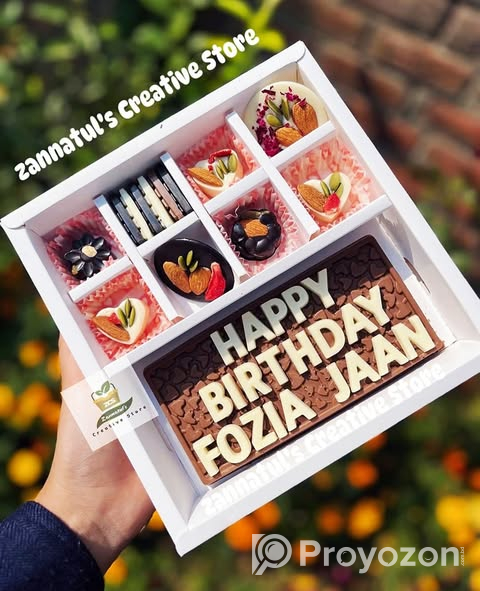 Happy Birthday customised chocolate . For sell