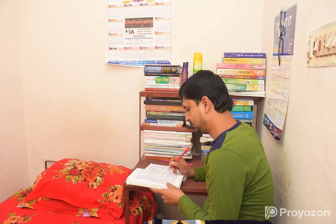 লাবনী ভিলা ছাত্রাবাসে  ২সিট ও ৩সিট রুম ফাঁকা আছে