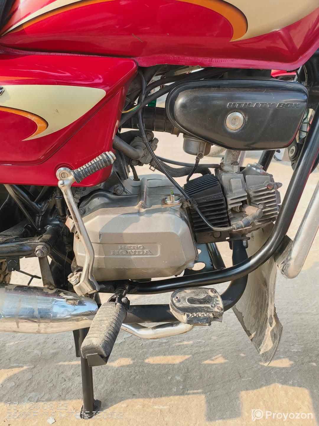 Hero honda বাইকটি বিক্রি করা হবে