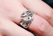 Stainless Steel Dragon Rings For Men