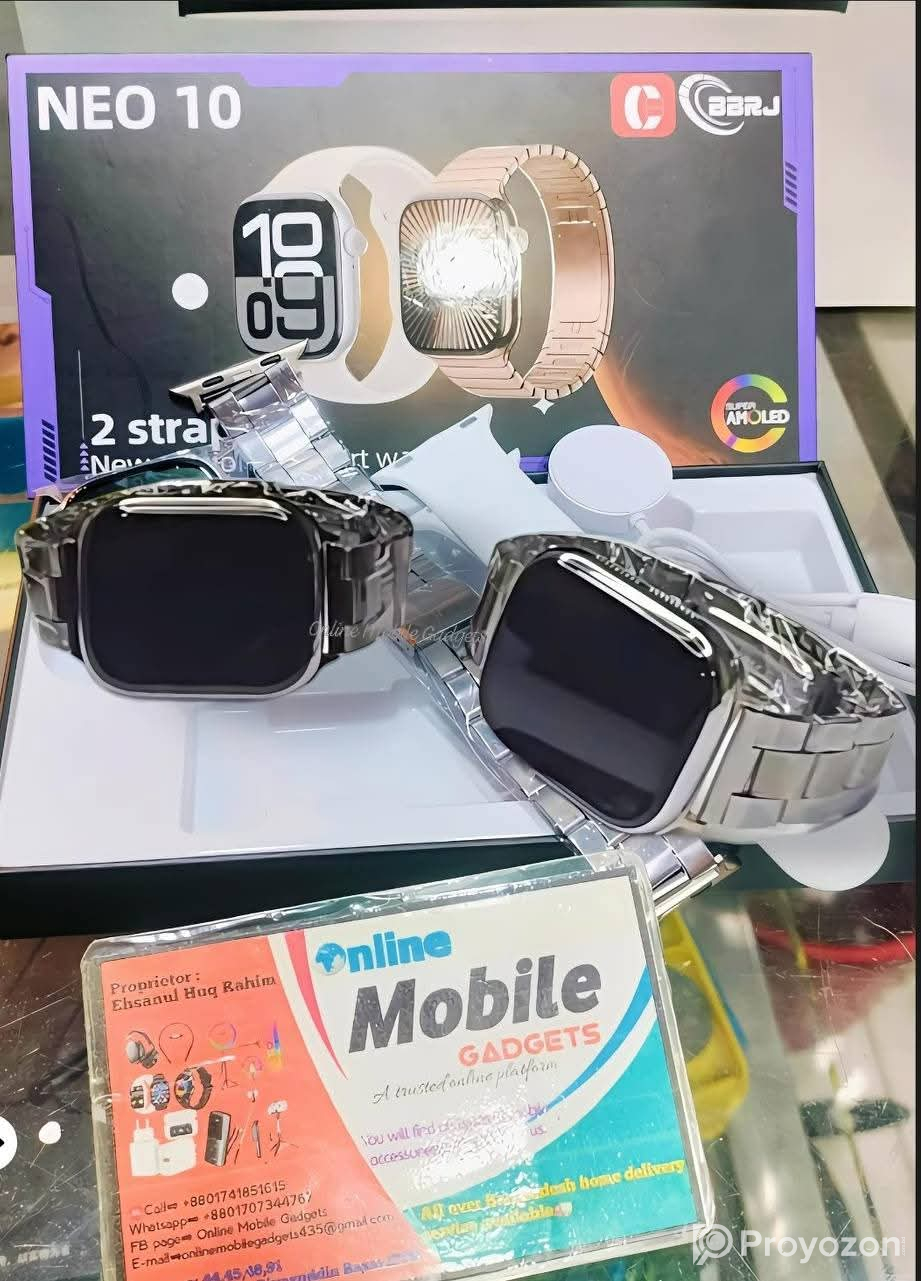 OLED ডিসপ্লের সাথে নতুন Neo 10 Series 10 স্মার্টওয়াচ