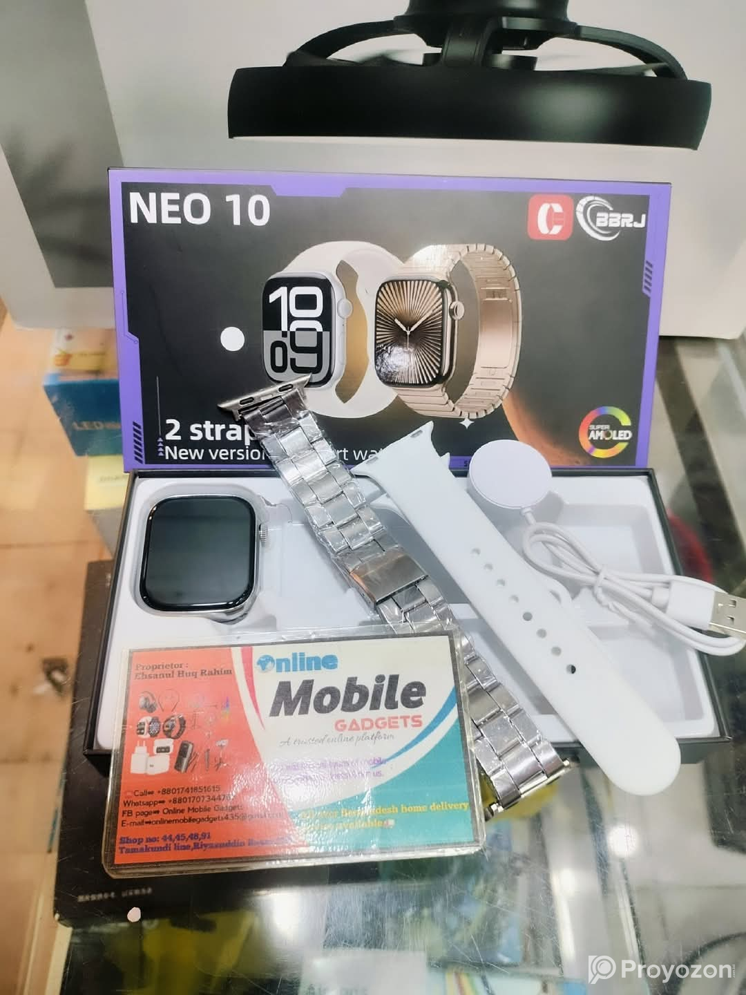 OLED ডিসপ্লের সাথে নতুন Neo 10 Series 10 স্মার্টওয়াচ