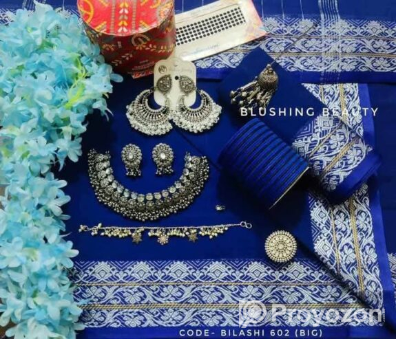 সুন্দর শাড়ি কম্ব পেকেজ নিতে এখনি অর্ডার করুন