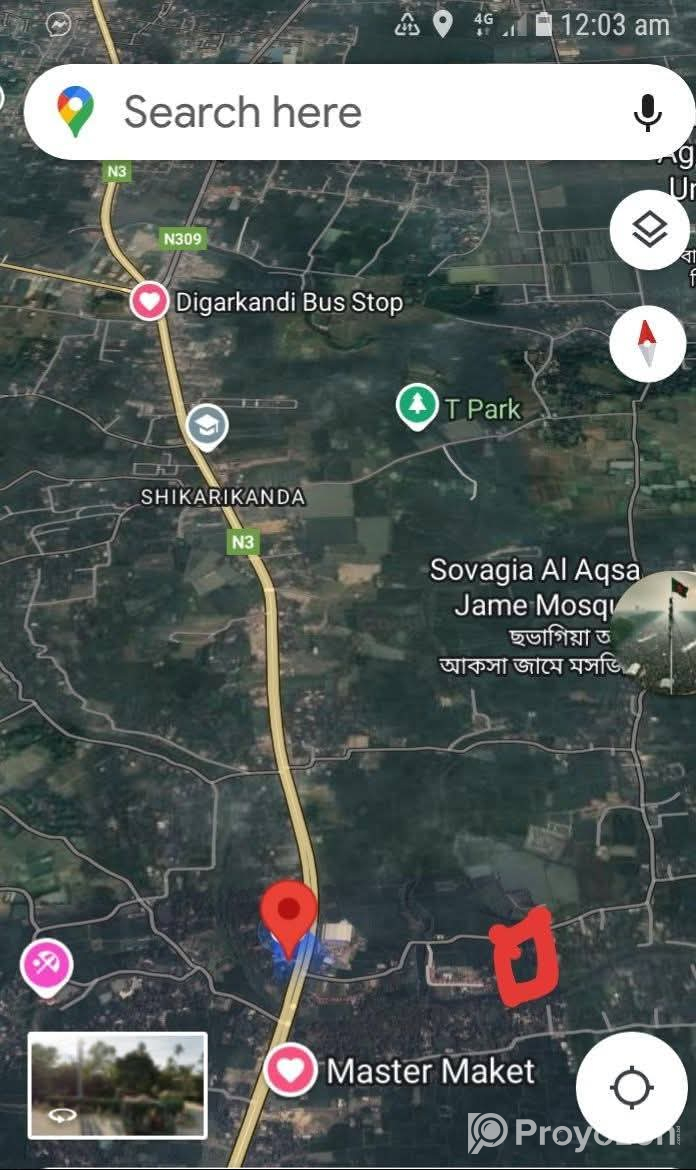 জরুরী ভিত্তিতে ৪ শতাংশ প্লট জমি বিক্রয় হবে